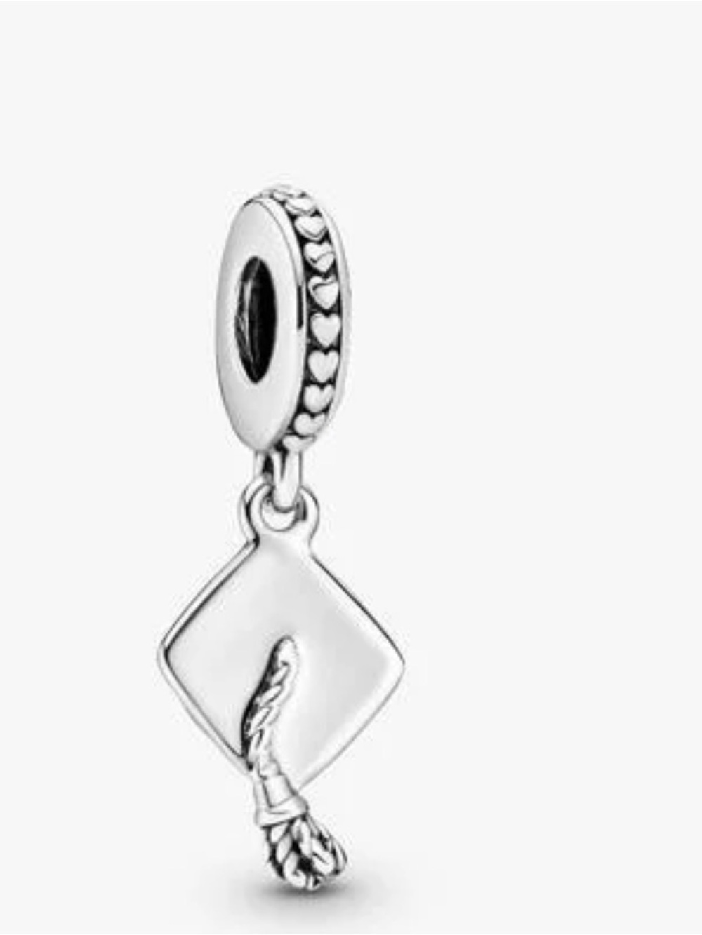 Pandora Silver Graduation Cap Dangle Charm